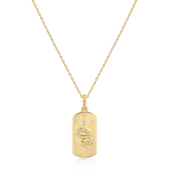 Ania Haie Gold Serpent Necklace