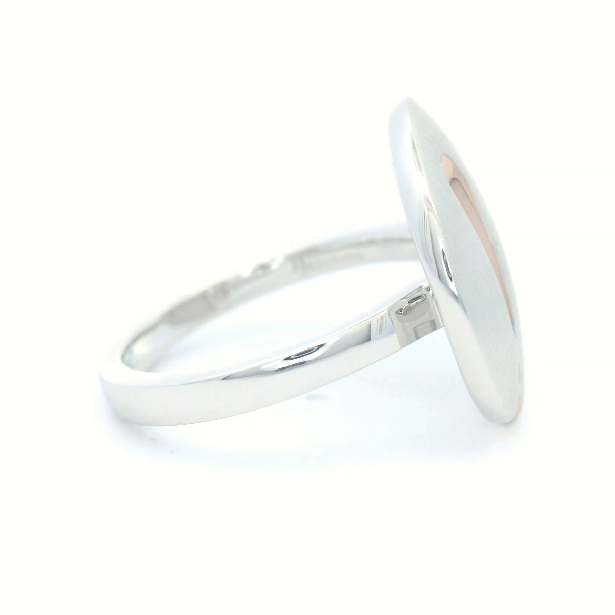 Sleek Modern Silver Ring