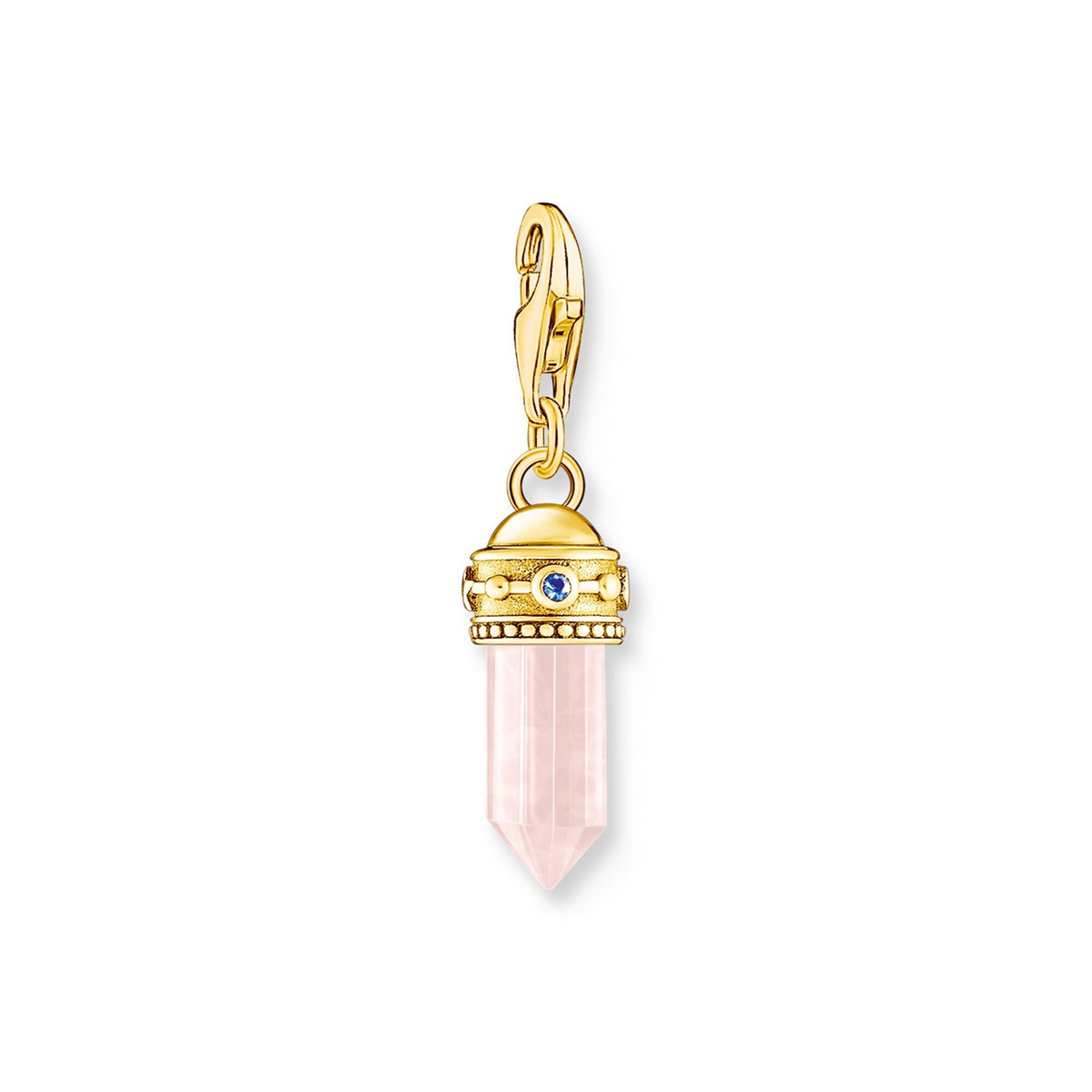 Thomas Sabo Charm Club Charmista Hexagon Rose Quartz Charm