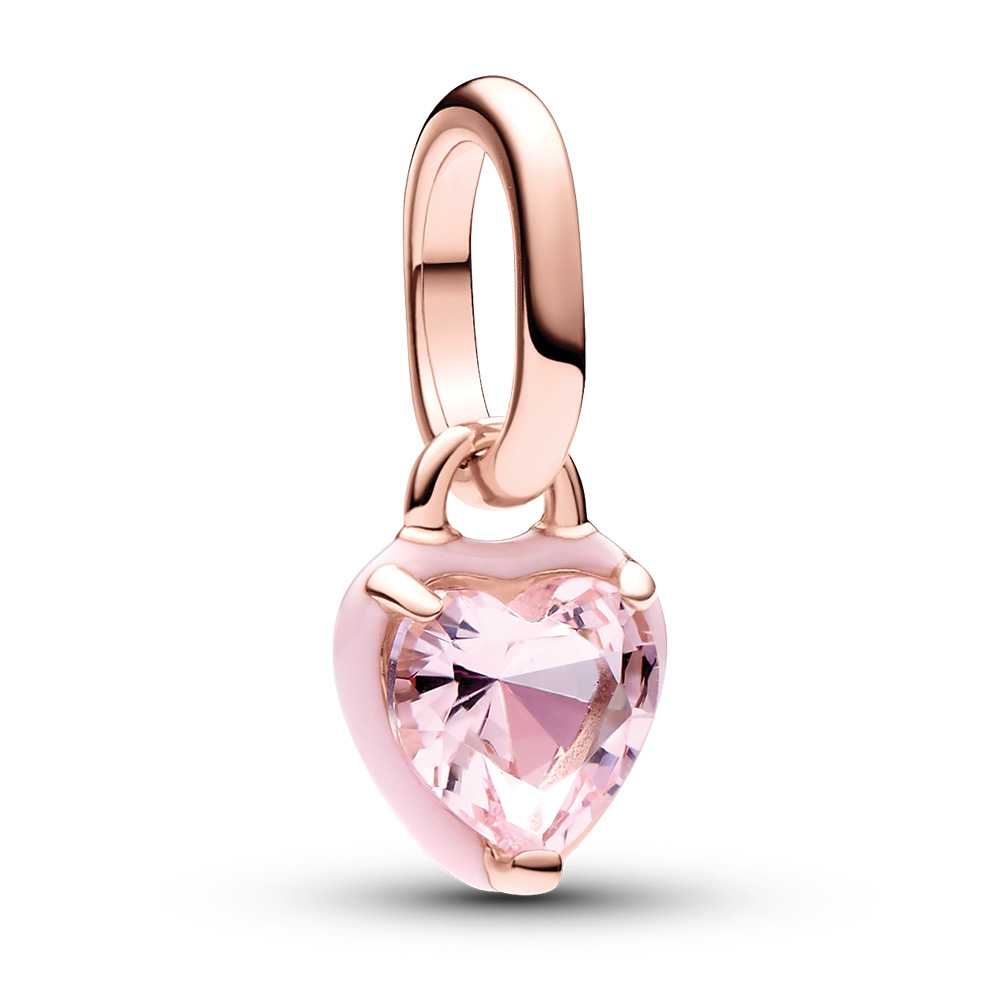 Pandora ME Pink Chakra Heart Mini Dangle Charm