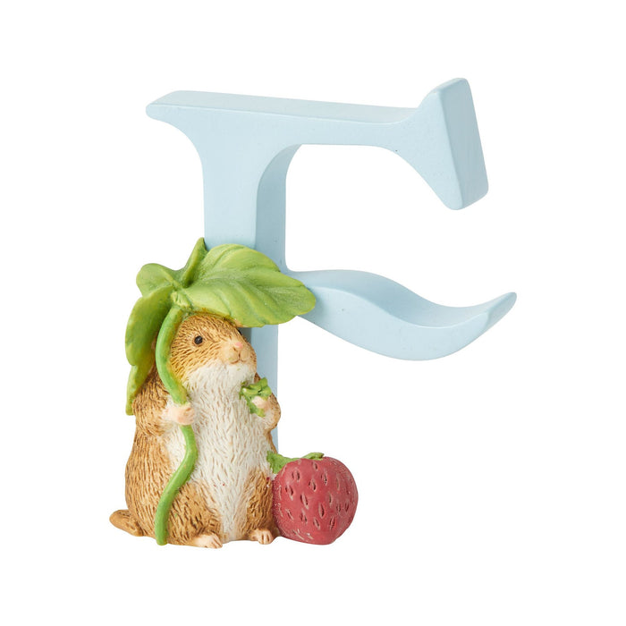 Beatrix Potter F - Timmy Willie Decorative Alphabet Letter