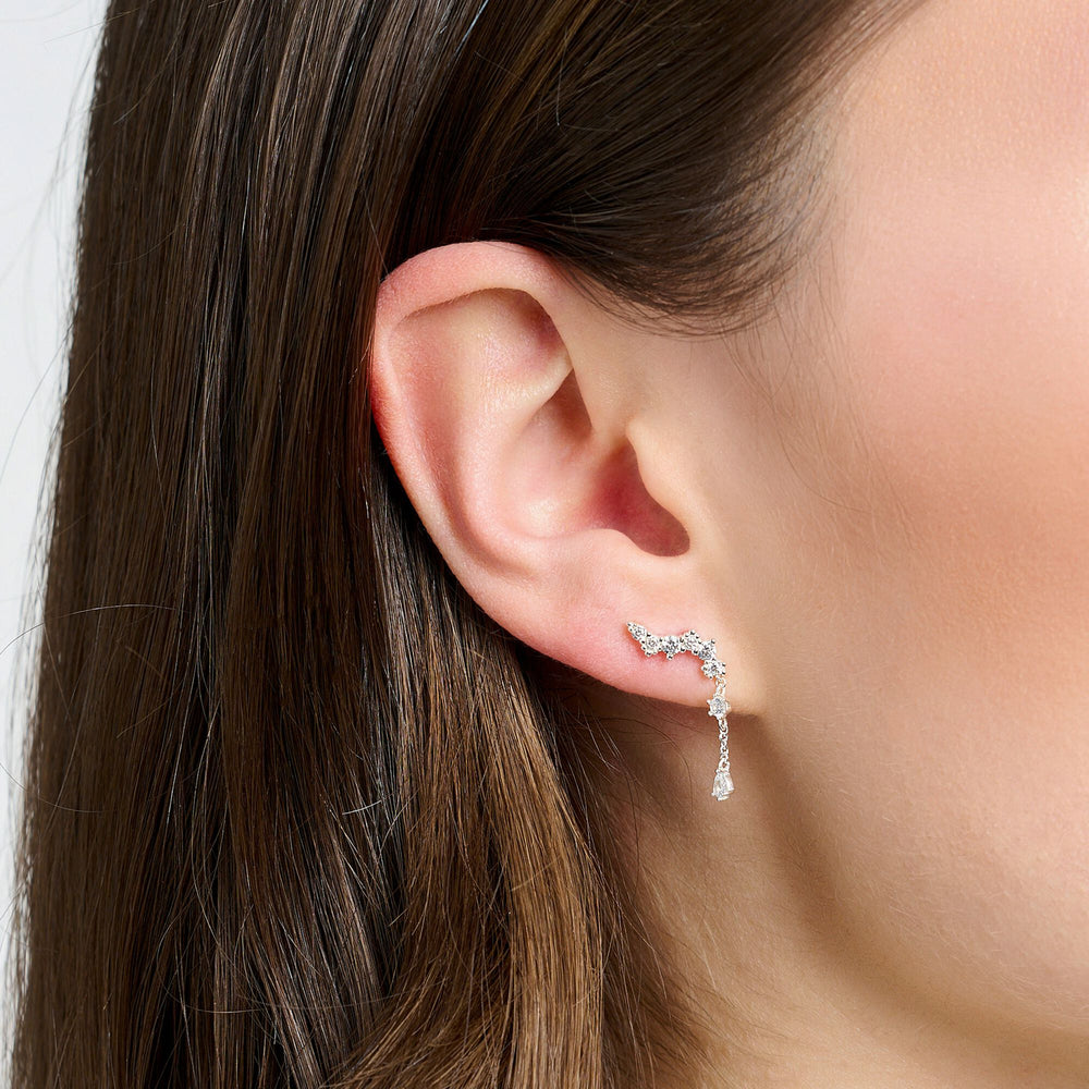 Thomas Sabo Snow Crystal Ear Climbers