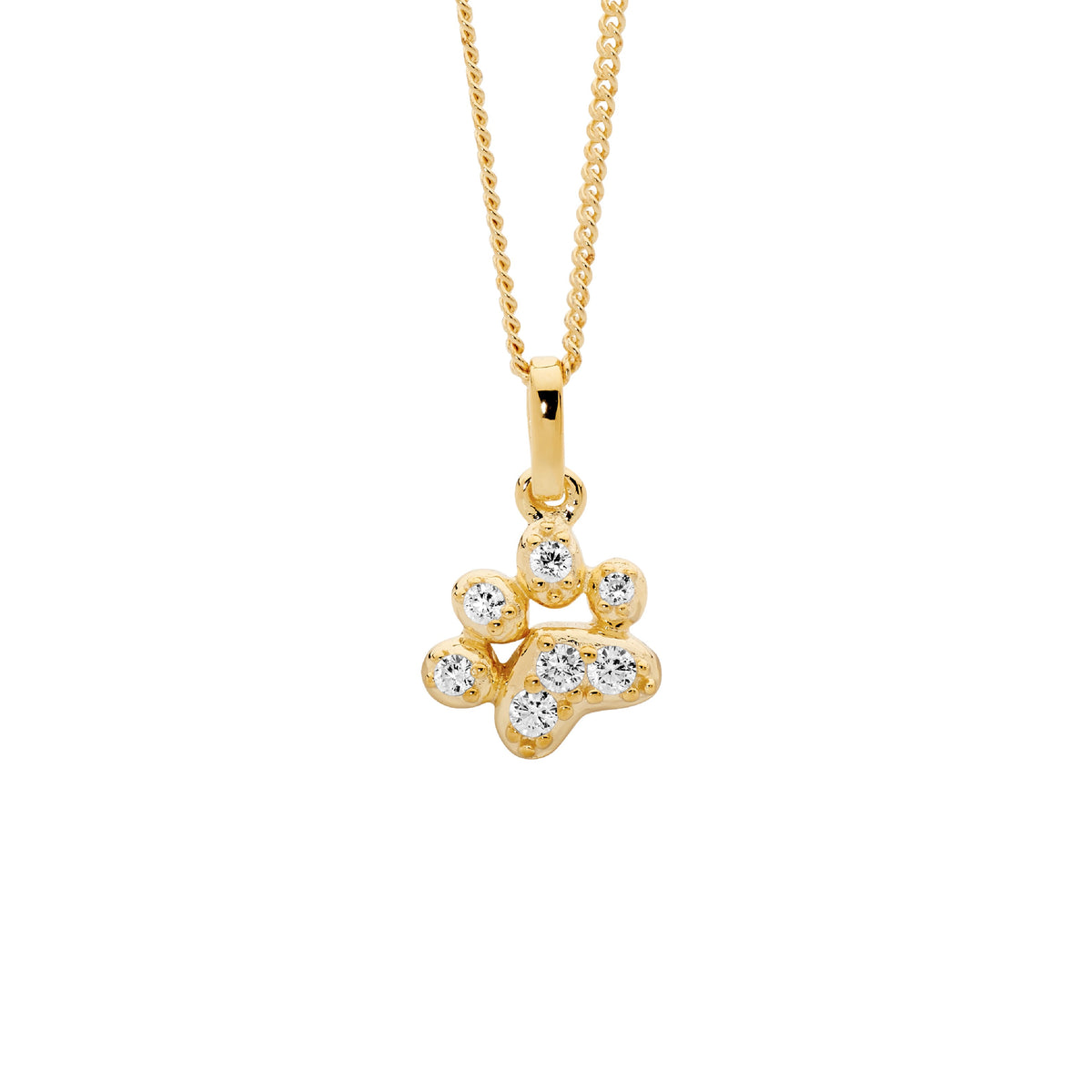 Ellani Dog Paw Necklace