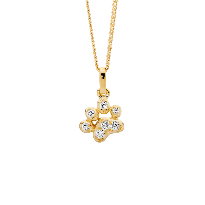 Ellani Dog Paw Necklace