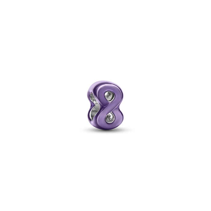 Pandora Purple Infinity Mini Charm