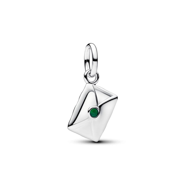 Pandora Santa Letter Sterling Silver Dangle