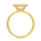 9K Yellow Gold Lab Grown Diamond Ring