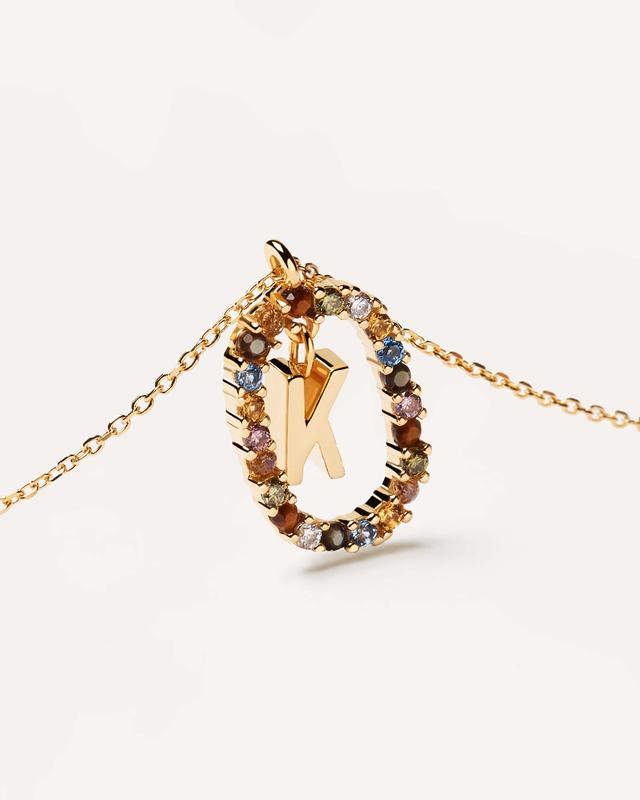 PDPAOLA Letters 2021 Z Necklace