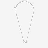 Sparkling Sterling Silver Infinity Collier Necklace