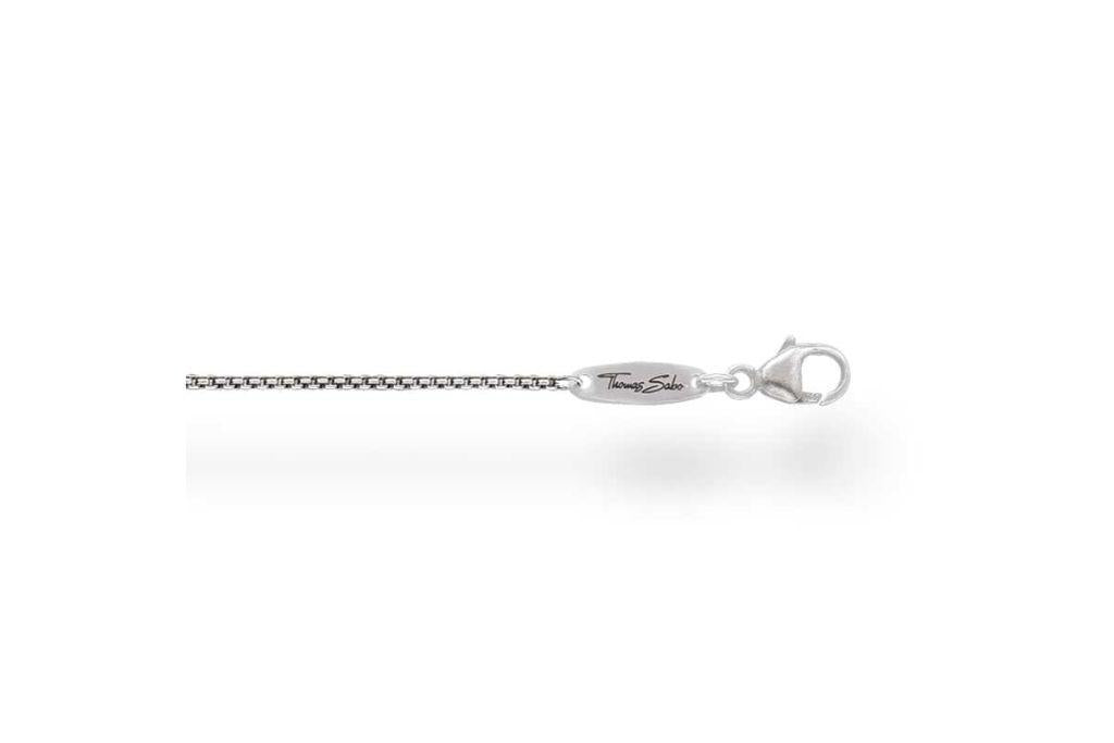 Thomas Sabo Charm Club - Venezia Thin Silver Blackened Chain