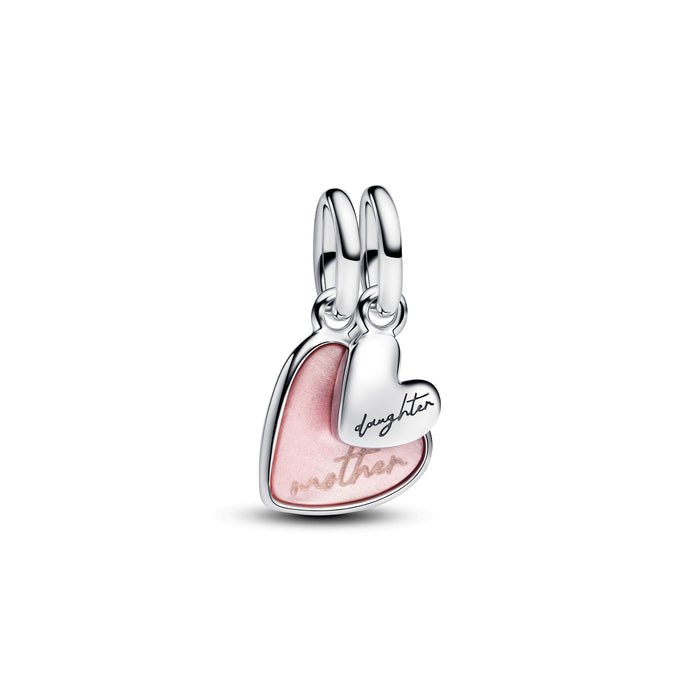 Pandora Pink Mother & Daughter Splittable Dangle Charm