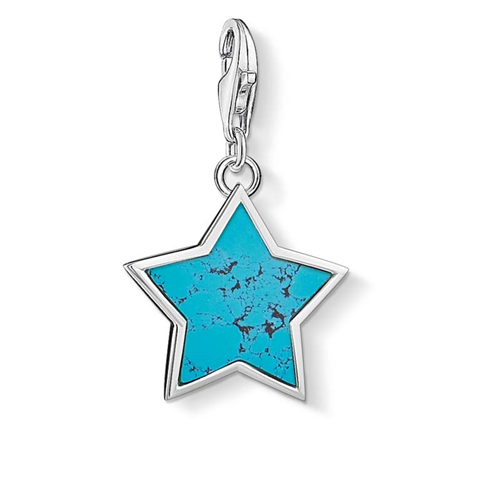 Thomas Sabo Charm Club Turquoise Star Charm