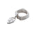 Von Treskow Sterling Silver 4 Stack Padlock Ring