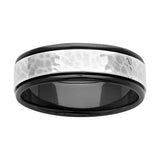 Gents Zirconium Wedding Band