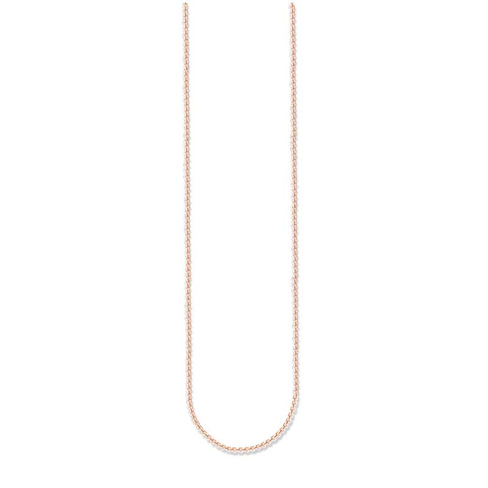 Thomas Sabo Rose Gold Venezia Chain Necklace 45-50cm