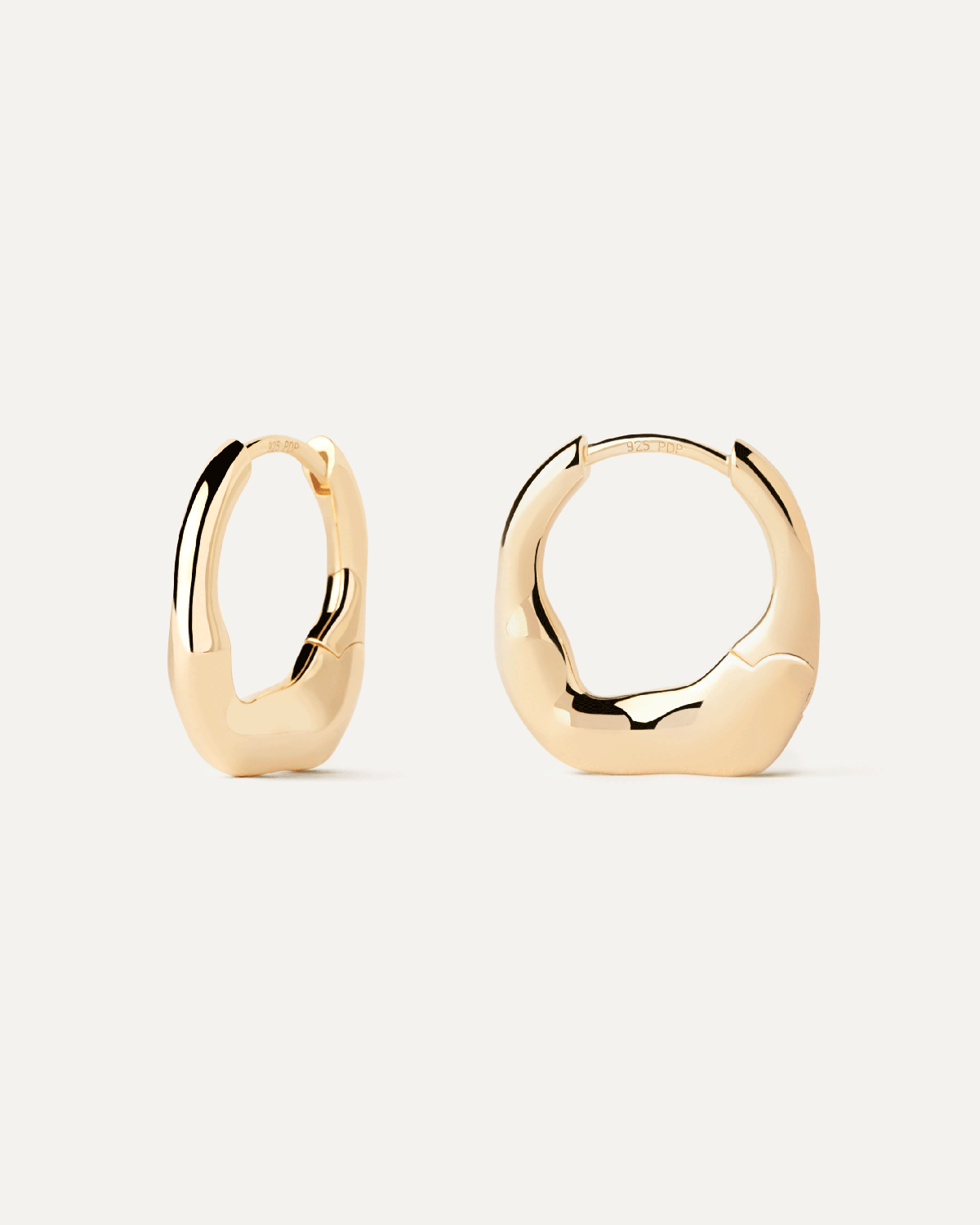 PdPaola Mini Magma Hoop Earrings