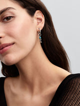 Pandora Turquoise-Colored Fishbone Dangle Charm