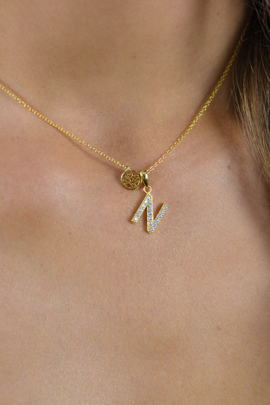 Georgini Luxury Letters A Initial Pendant