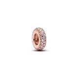 Pandora Clear Sparkle Spacer Charm