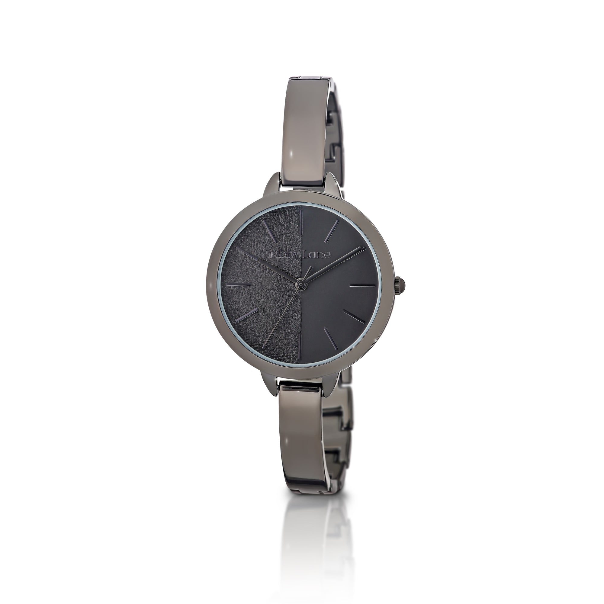 Abby Lane 'Sarah' Collection Ladies Watch Blacktone Case and Black