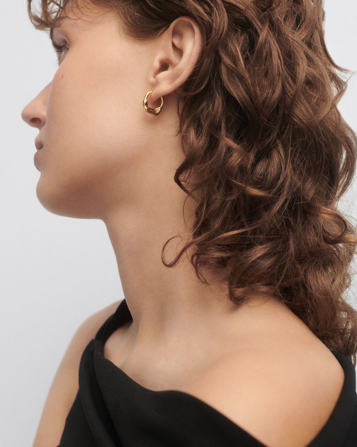 PdPaola Mini Magma Hoop Earrings
