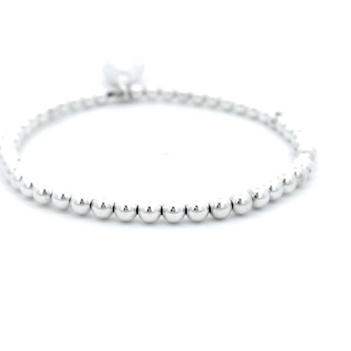 Von Treskow Stretchy Bracelet with Baroque Pearl