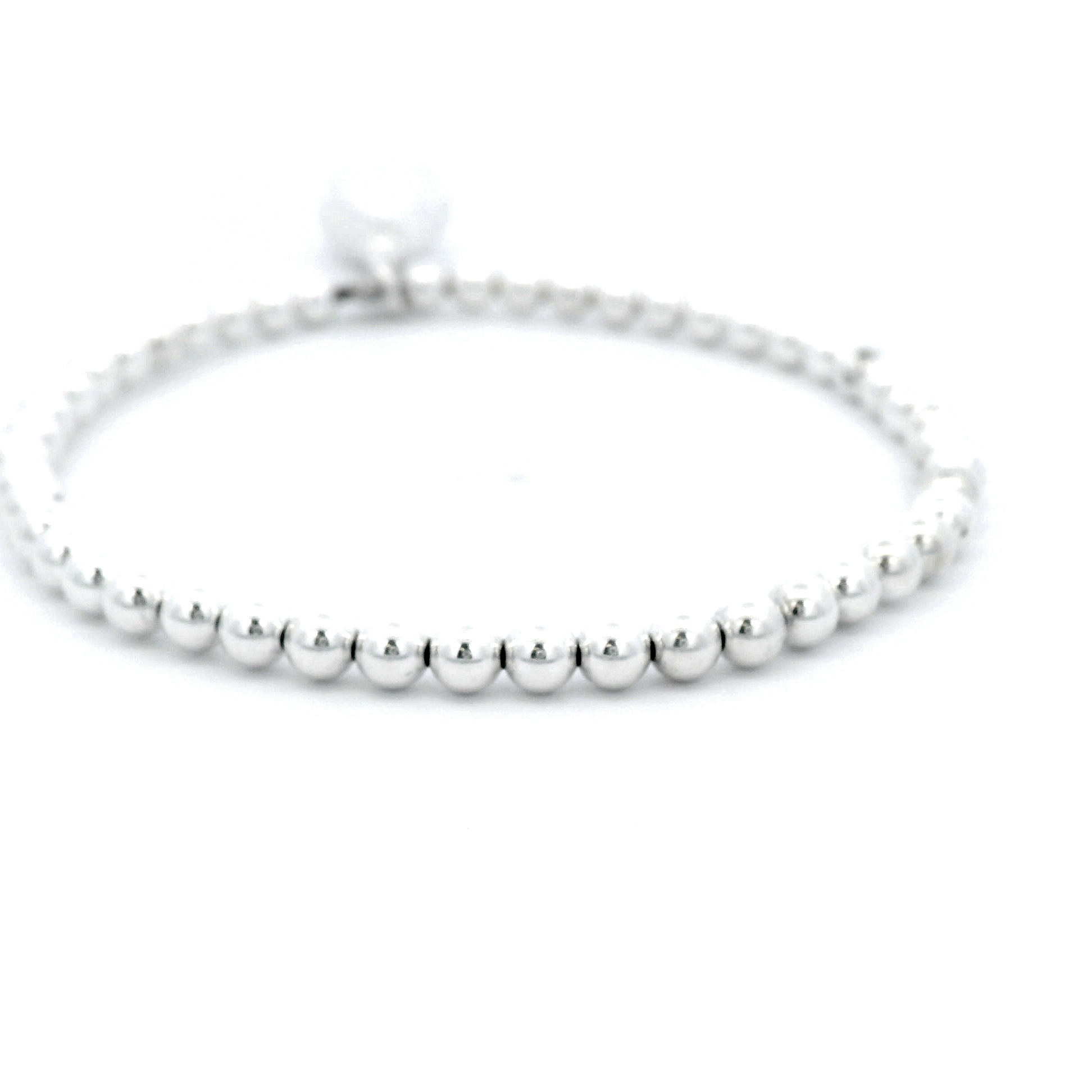 Von Treskow Stretchy Bracelet with Baroque Pearl