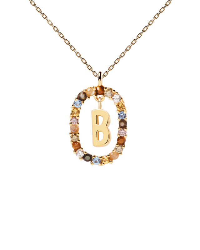 PDPAOLA Letters 2021 Z Necklace