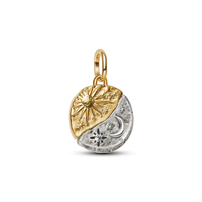 Pandora Sun and Moon Medallion Charm