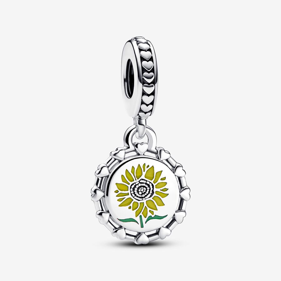 Sunflower Dangle Charm
