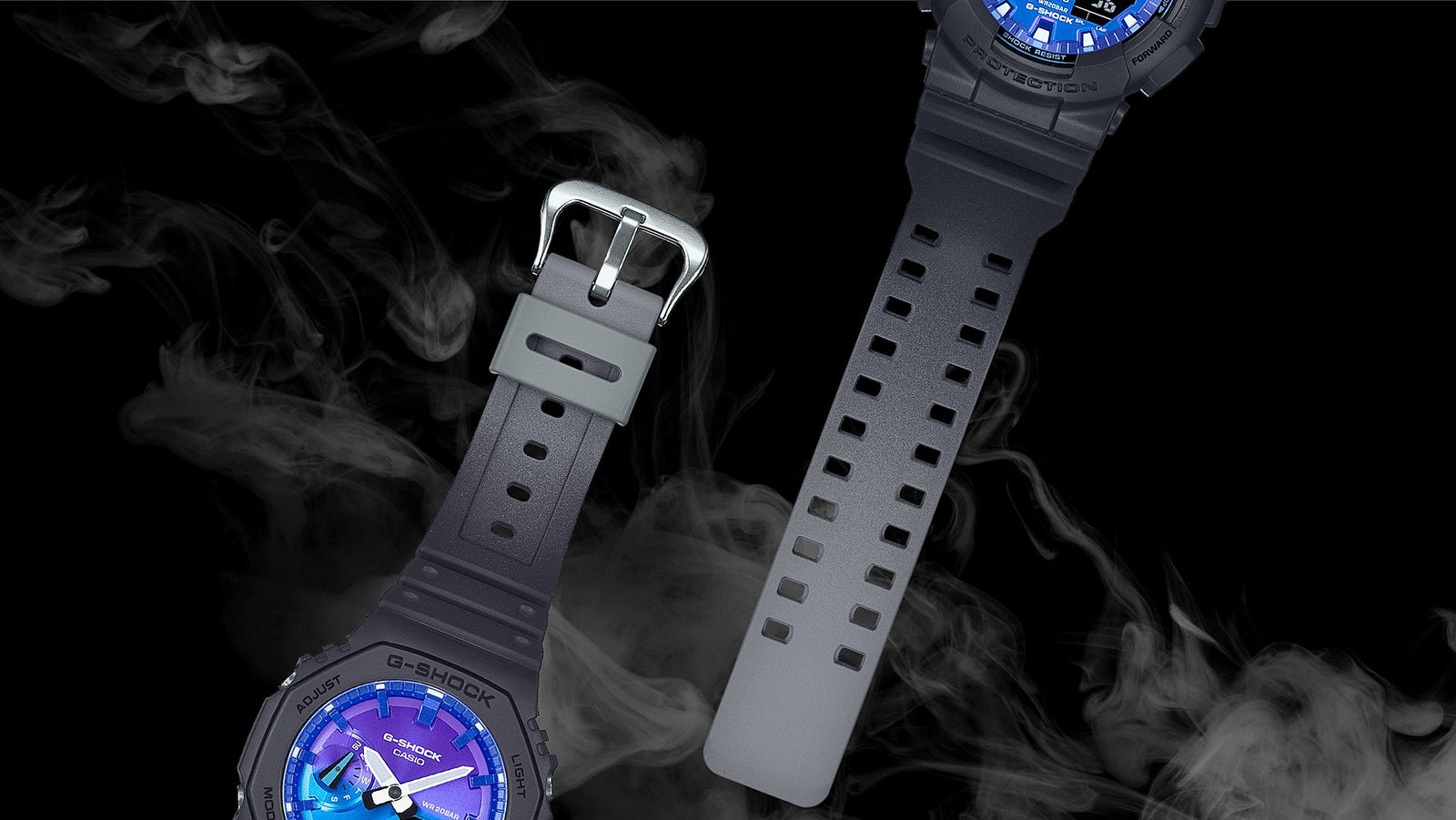 G-Shock Glowing Flames GA100FL-1A
