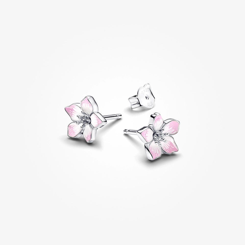 Pandora Cherry Blossom Stud Earrings