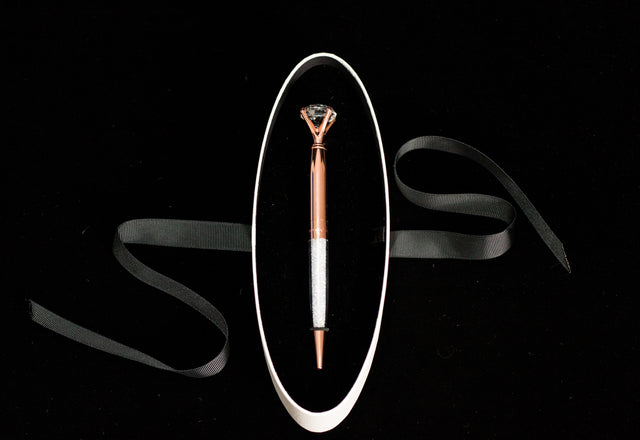 GEORGINI DIAMOND PEN ROSE GOLD