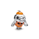 Pandora Disney Stitch Halloween Pumpkin Charm