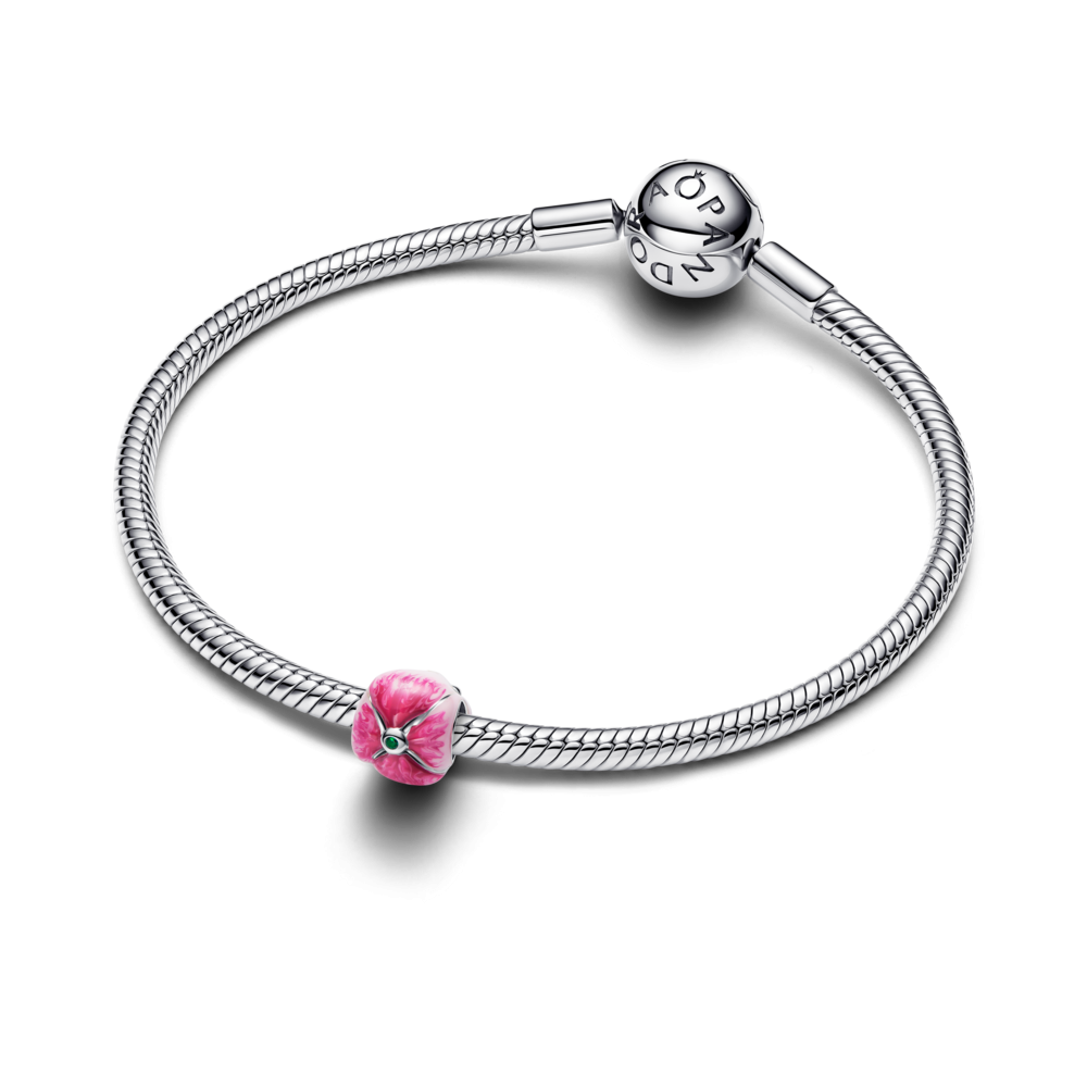 Pandora Pink Tulip Charm