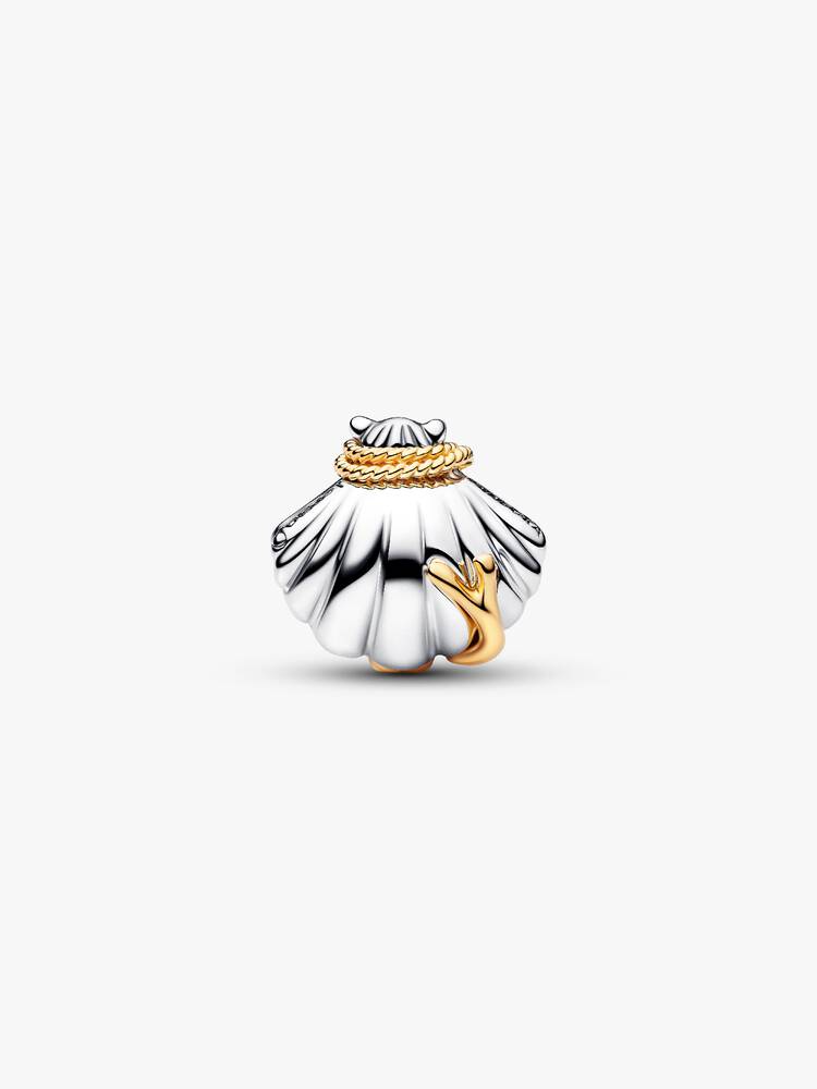 Pandora Disney Ariel Shell Two Tone Charm