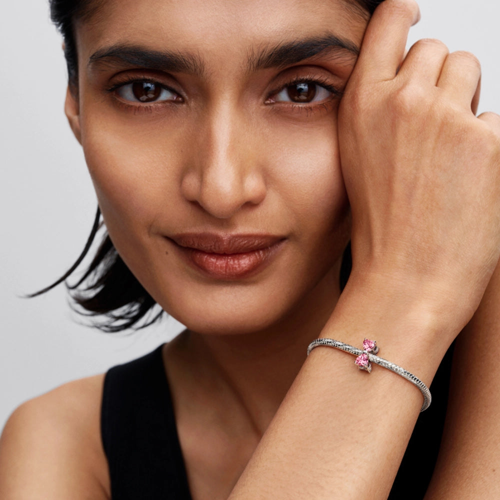 Pandora Pink Bow Charm