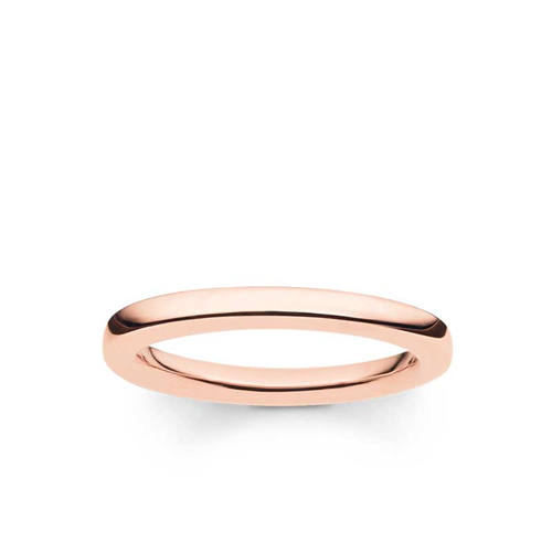 Thomas Sabo Rose Gold Plated Sleek Polished Mini Ring