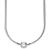 Snake chain 14k rose gold-plated necklace