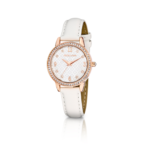 Abby Lane &#39;Elizabeth&#39; Collection Rose Gold Plated Ladies Watch. Design: PJ81637