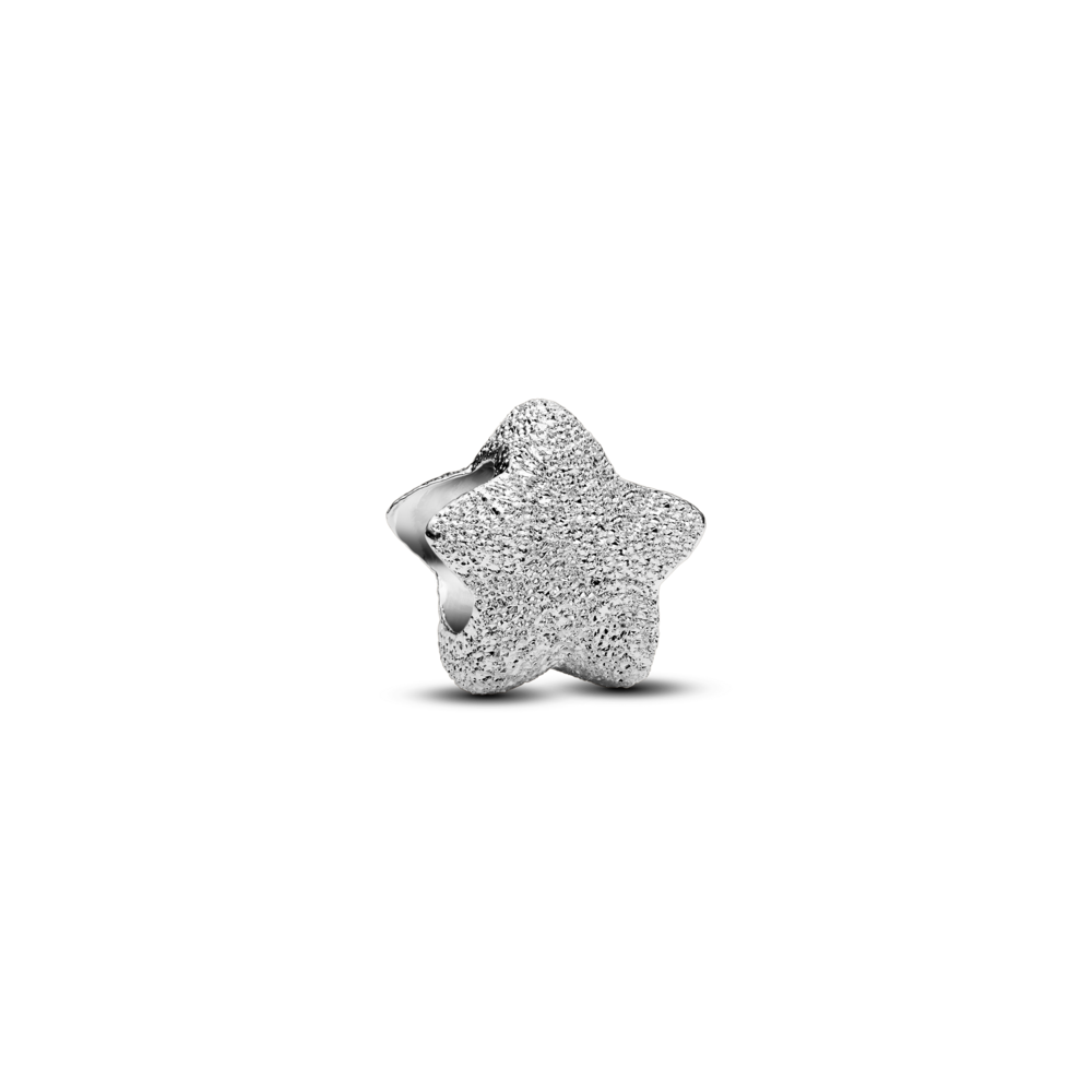 Pandora Textured Mini Star Charm