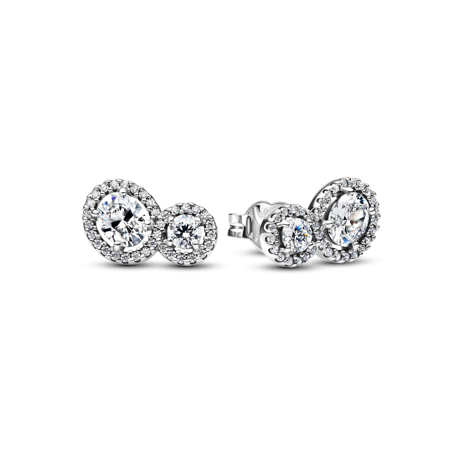 Pandora Embracing Halo Stud Earrings