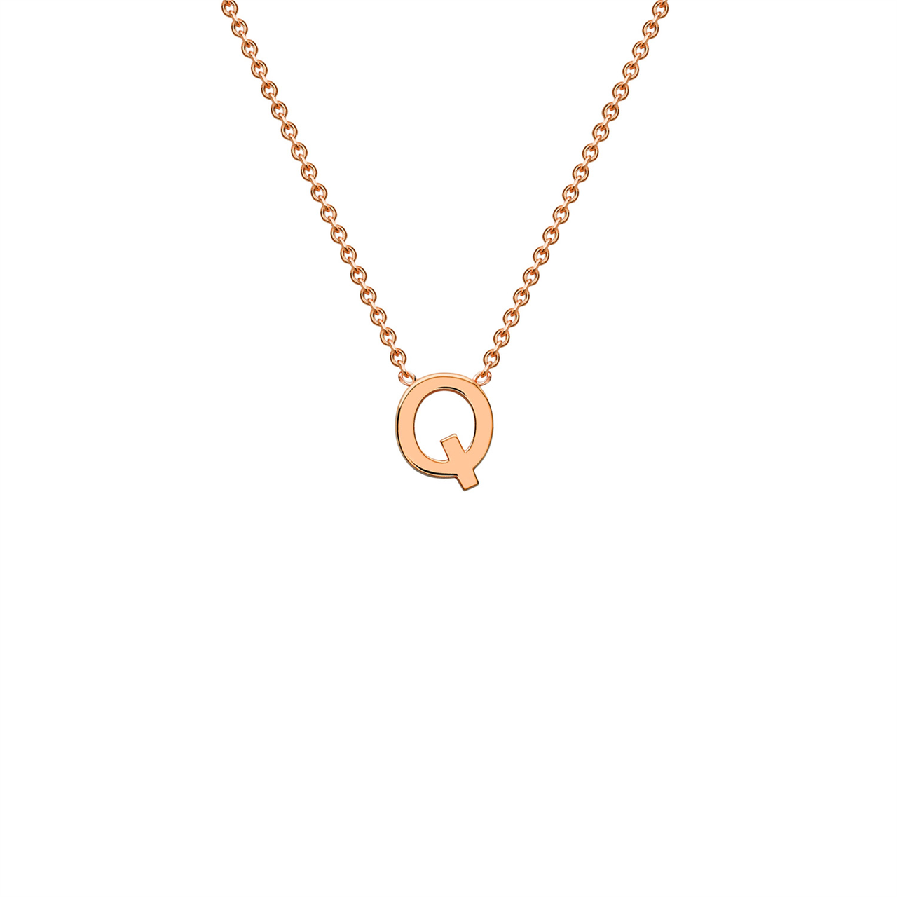 9ct Petite Initial Necklace