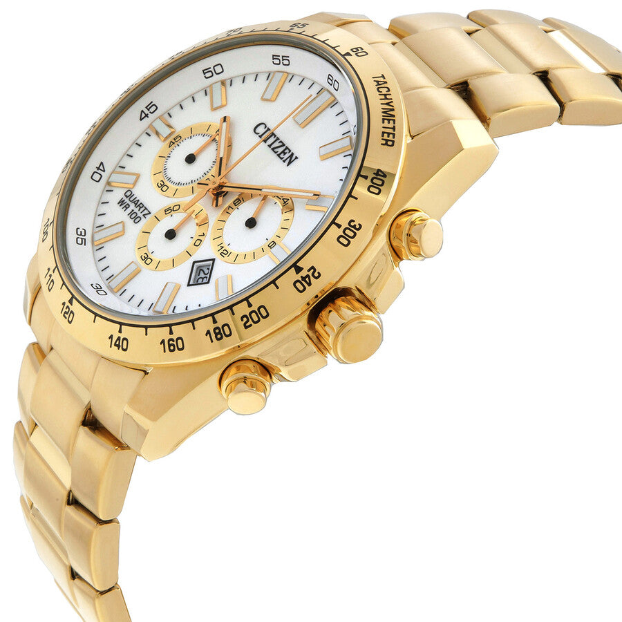 Citizen Chronograph Quartz White Dial Men's Watch