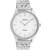 OOZOO 40mm Silver and White Watch