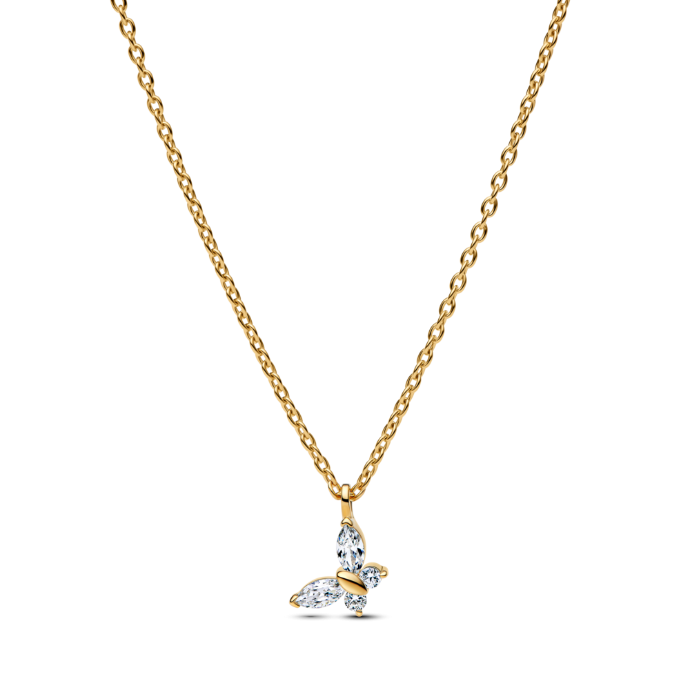Pandora Butterfly Pendant Necklace
