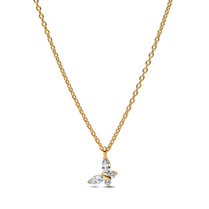 Pandora Butterfly Pendant Necklace