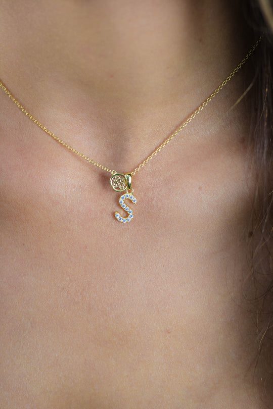 Georgini Luxury Letters A Initial Pendant