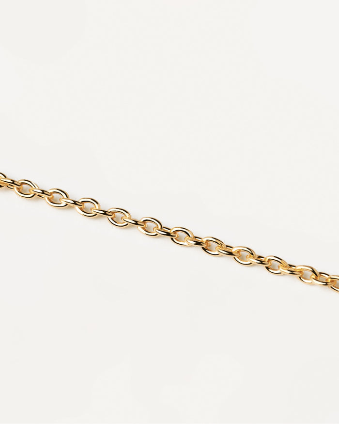 PDPaola Gold-Plated Charms Chain Necklace