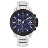 Tommy Hilfiger Stainless Steel Navy Dial Multi-function Men's Watch